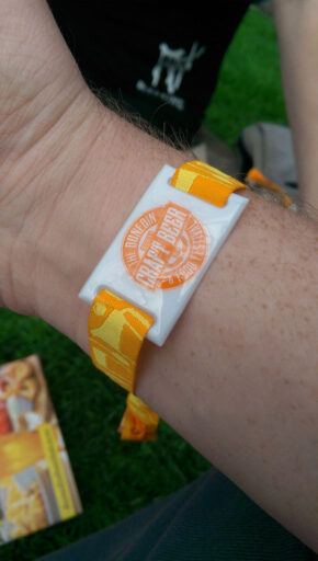 An RFID payment wristband